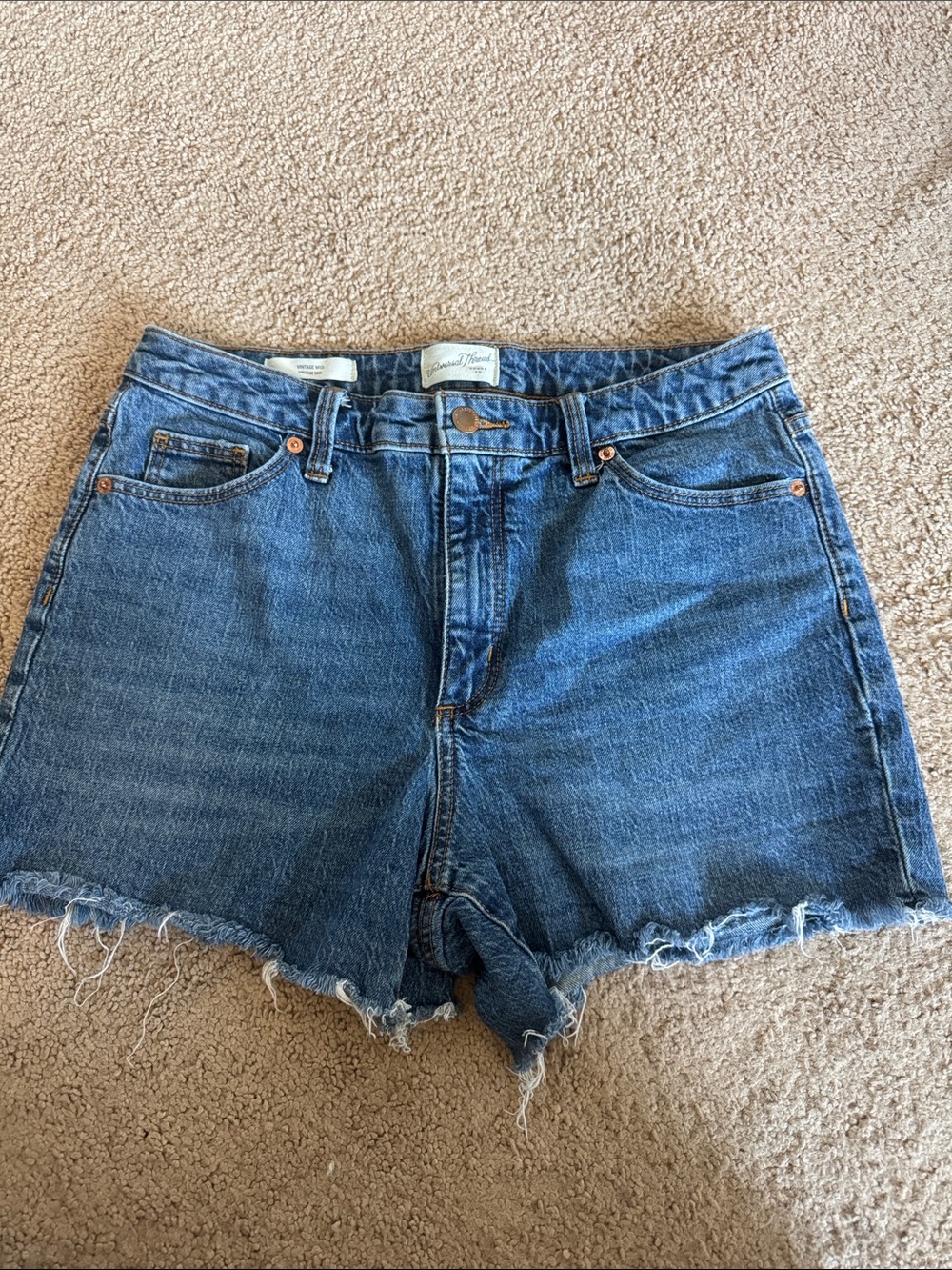 Universal Thread Women’s Blue Denim High-Rise Jean Shorts